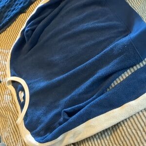 Outerknown Sweatshirt Navy with white stripe down arm Small